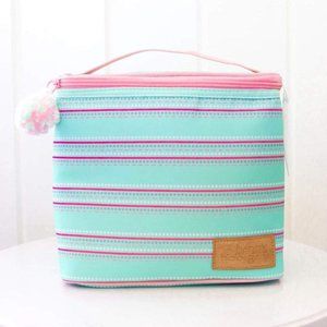 Boss Babe Mint Stripe Lunch Box